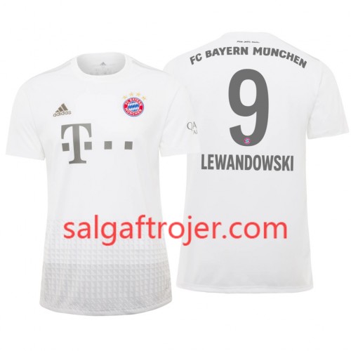 FC Bayern München Fodboldtrøjer Robert Lewandowski 9 Udebanesæt 2019/20 Kort ærmer FC Bayern München Fodboldtrøjer Robert Lewandowski 9 Udebanesæt 2019/20 Kort ærmer